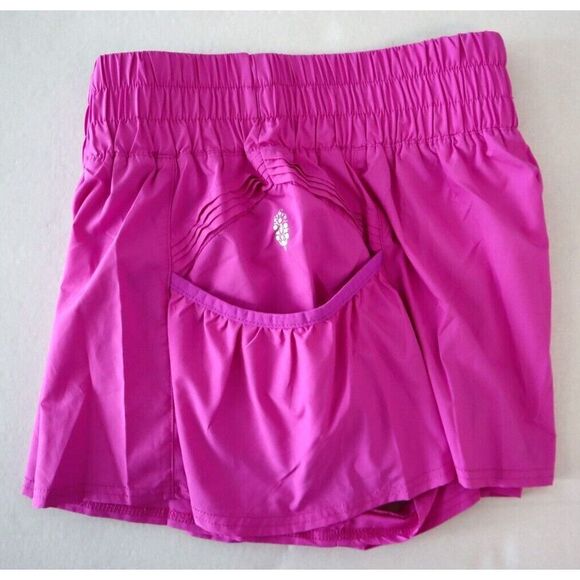 FP Movement OB1211408 Women's Sz L Magenta Pink Get Your Flirt On Shorts - Picture 6 of 7